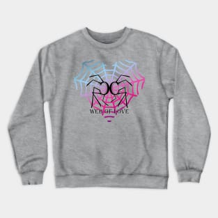 COBWEB COTTAGE - WEB OF LOVE Crewneck Sweatshirt